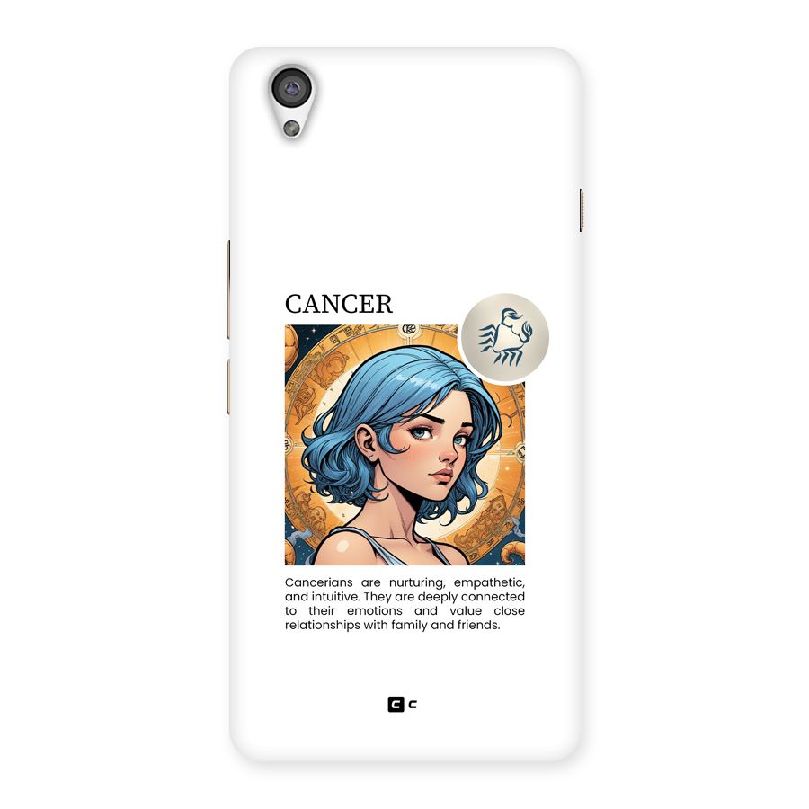 Connected Cancer Back Case for OnePlus X