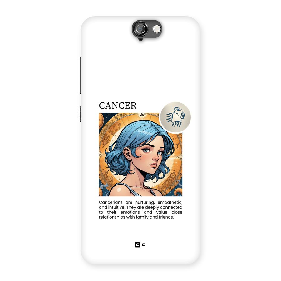 Connected Cancer Back Case for One A9