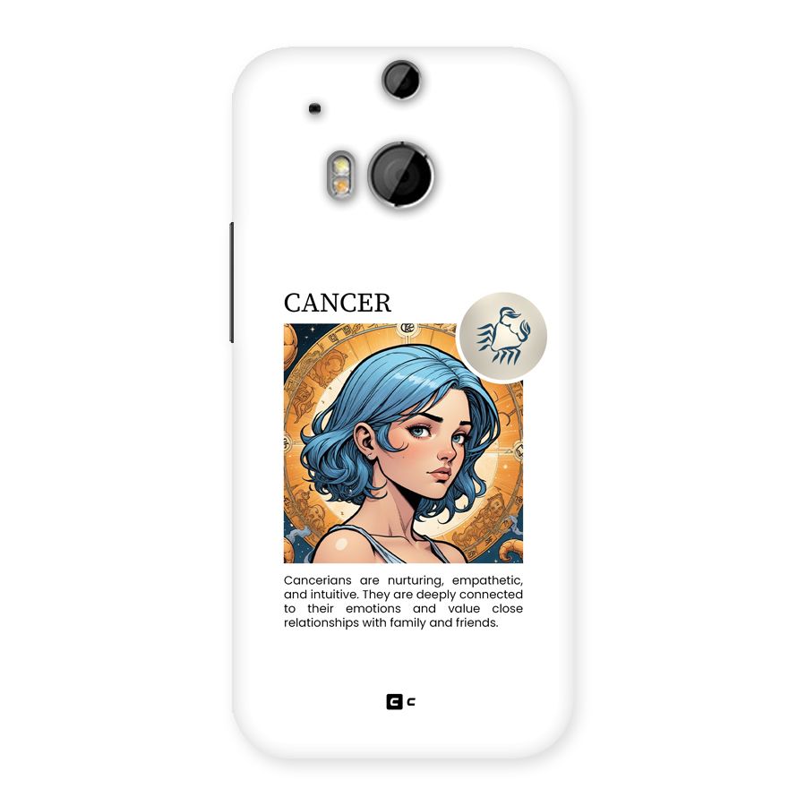 Connected Cancer Back Case for One M8
