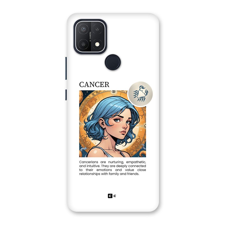Connected Cancer Back Case for Oppo A15s