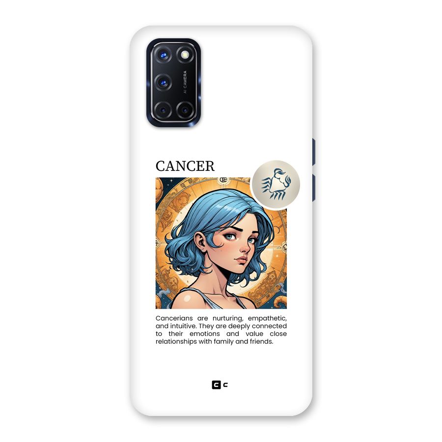 Connected Cancer Back Case for Oppo A52