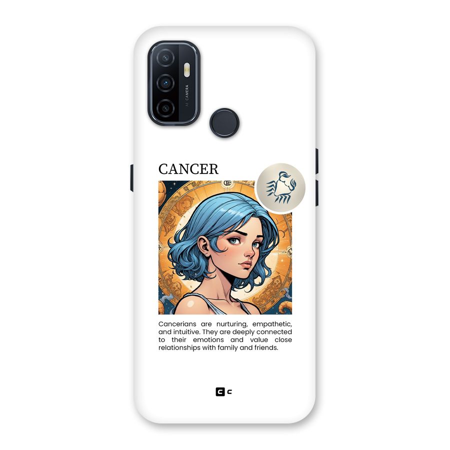 Connected Cancer Back Case for Oppo A53