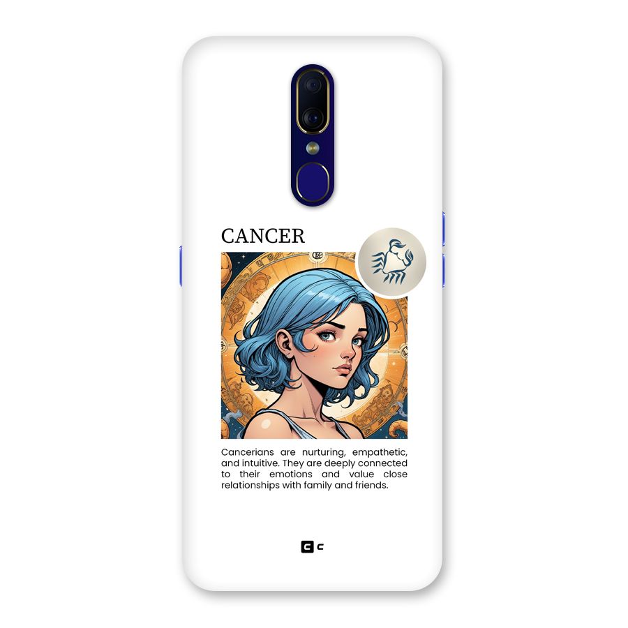 Connected Cancer Back Case for Oppo A9