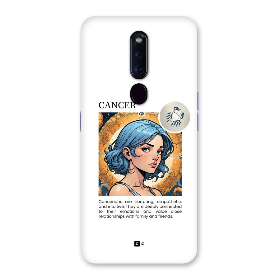 Connected Cancer Back Case for Oppo F11 Pro