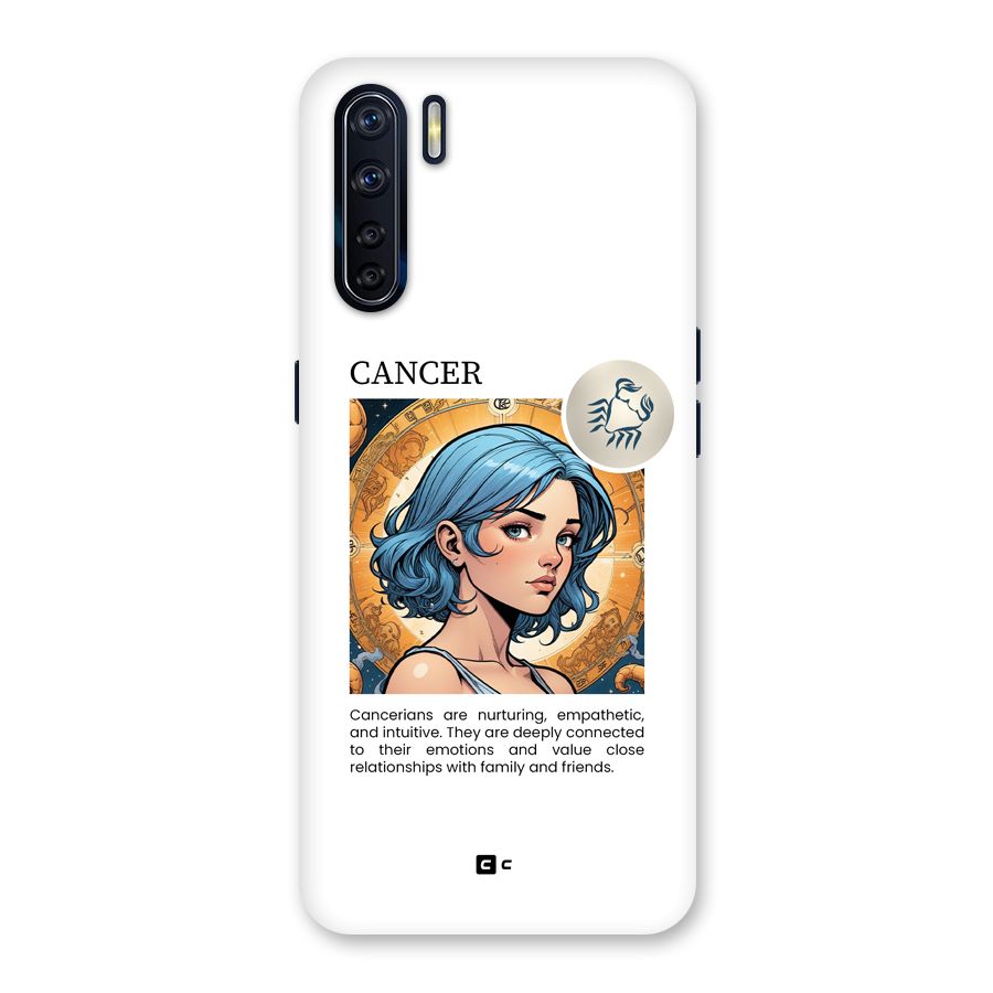 Connected Cancer Back Case for Oppo F15