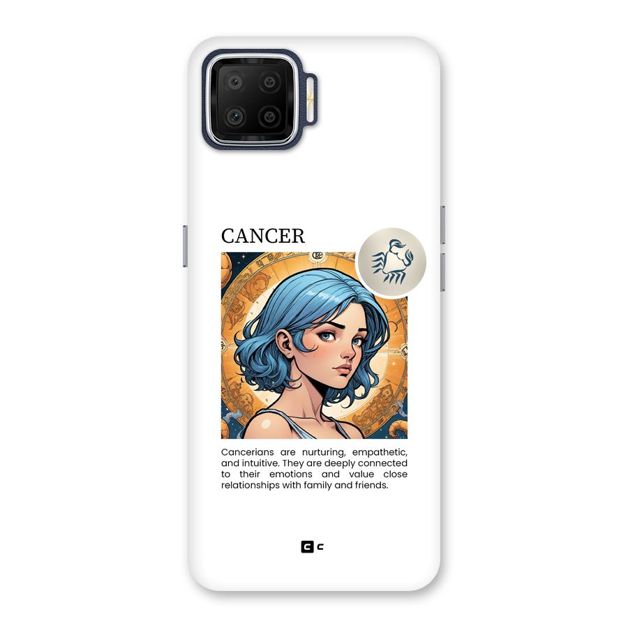 Connected Cancer Back Case for Oppo F17