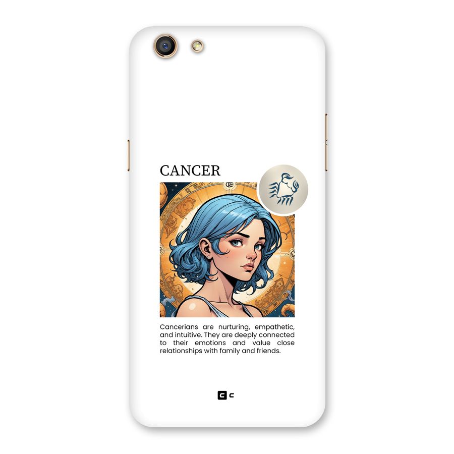 Connected Cancer Back Case for Oppo F3