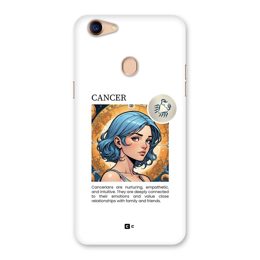 Connected Cancer Back Case for Oppo F5
