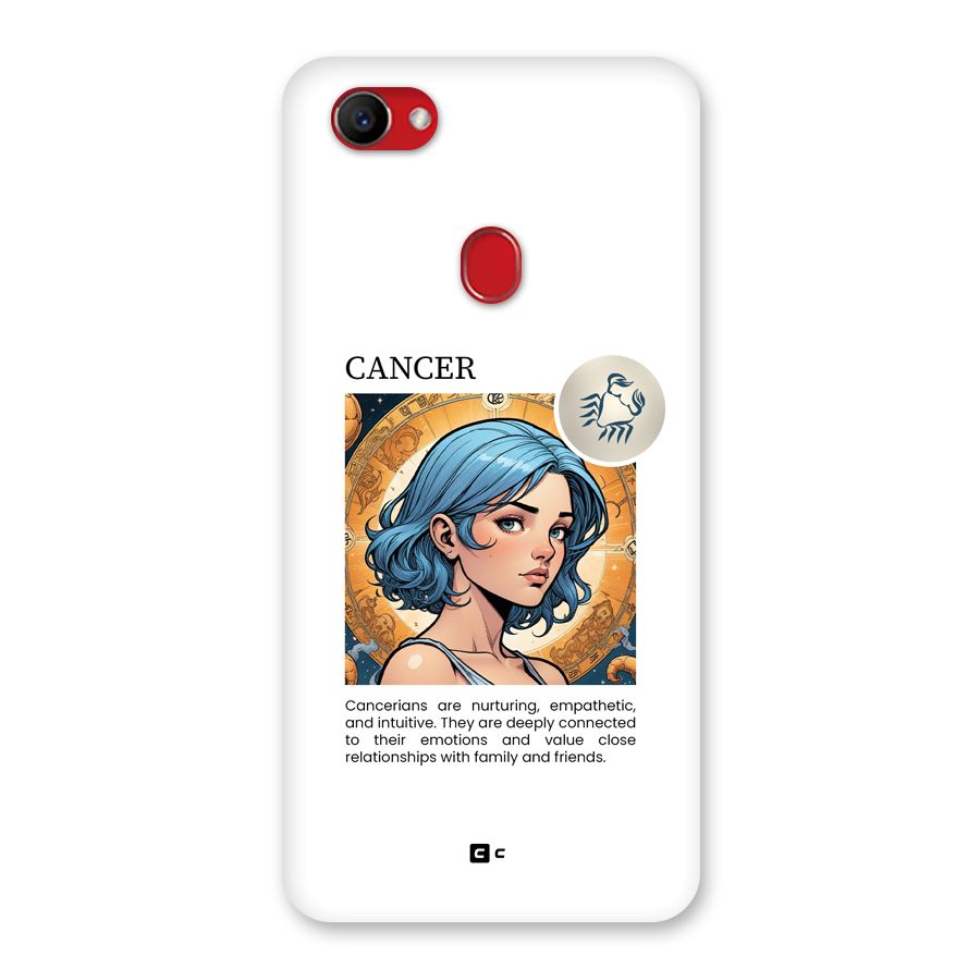 Connected Cancer Back Case for Oppo F7