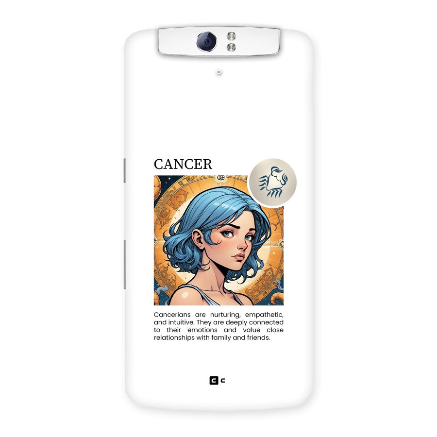 Connected Cancer Back Case for Oppo N1