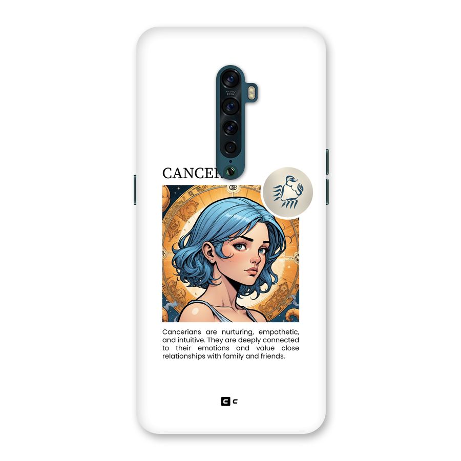 Connected Cancer Back Case for Oppo Reno2