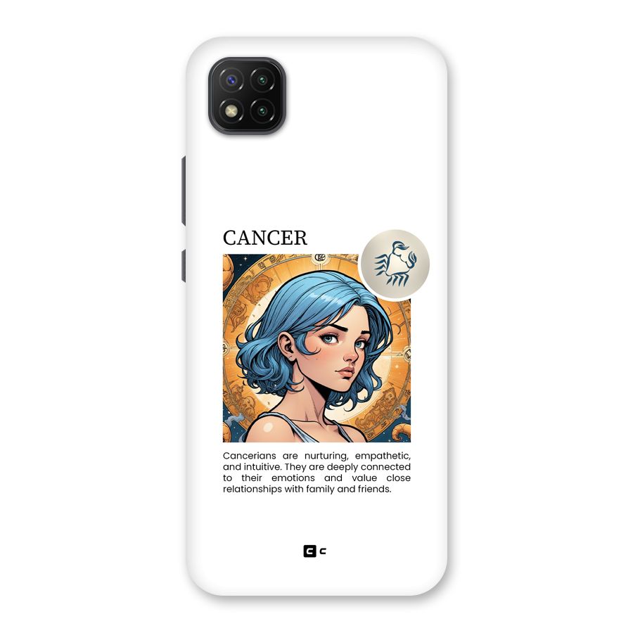 Connected Cancer Back Case for Poco C3