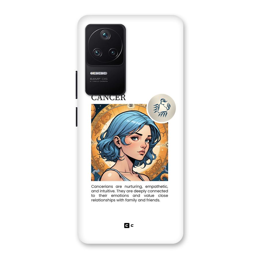 Connected Cancer Back Case for Poco F4 5G