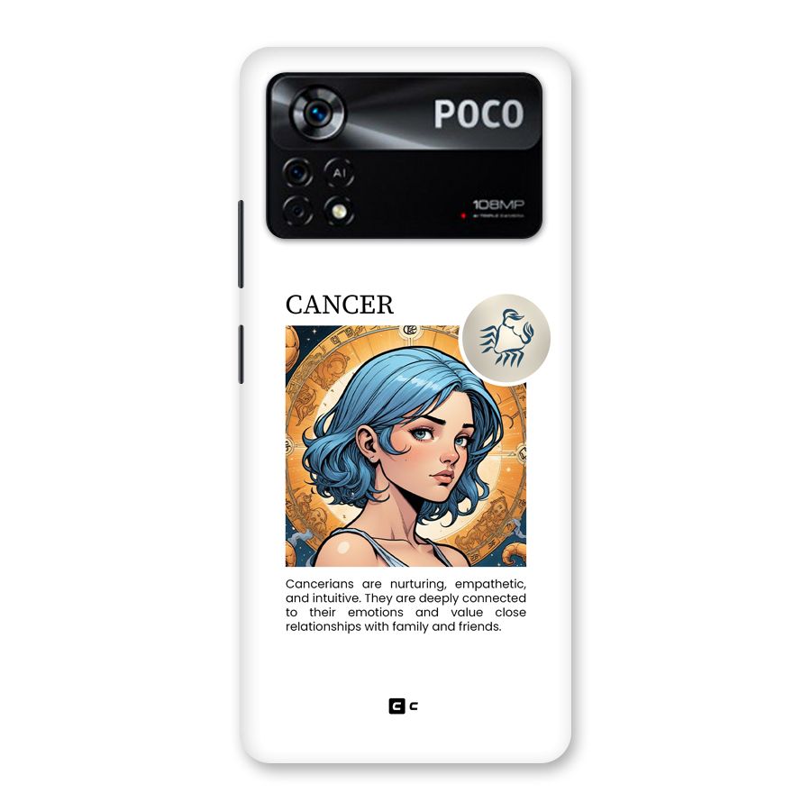 Connected Cancer Back Case for Poco X4 Pro 5G