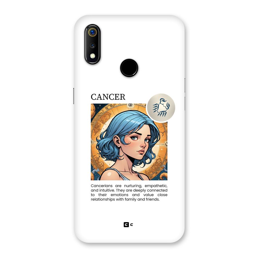 Connected Cancer Back Case for Realme 3