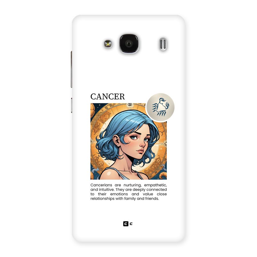Connected Cancer Back Case for Redmi 2 Prime