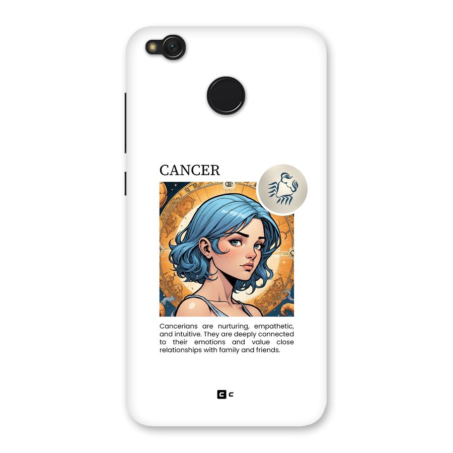 Connected Cancer Back Case for Redmi 4