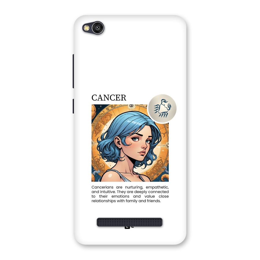 Connected Cancer Back Case for Redmi 4A