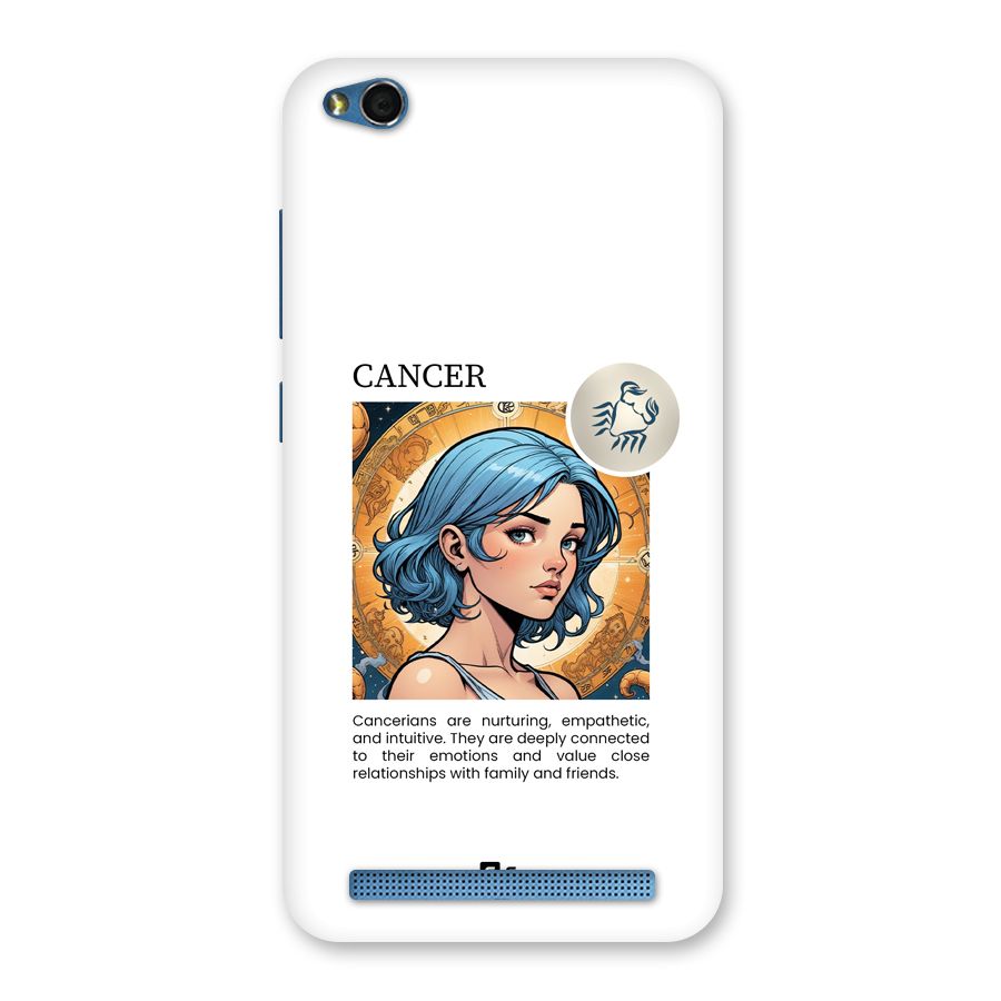 Connected Cancer Back Case for Redmi 5A