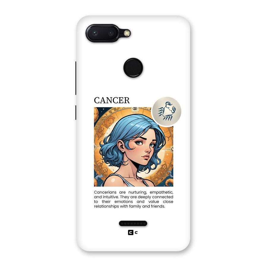 Connected Cancer Back Case for Redmi 6