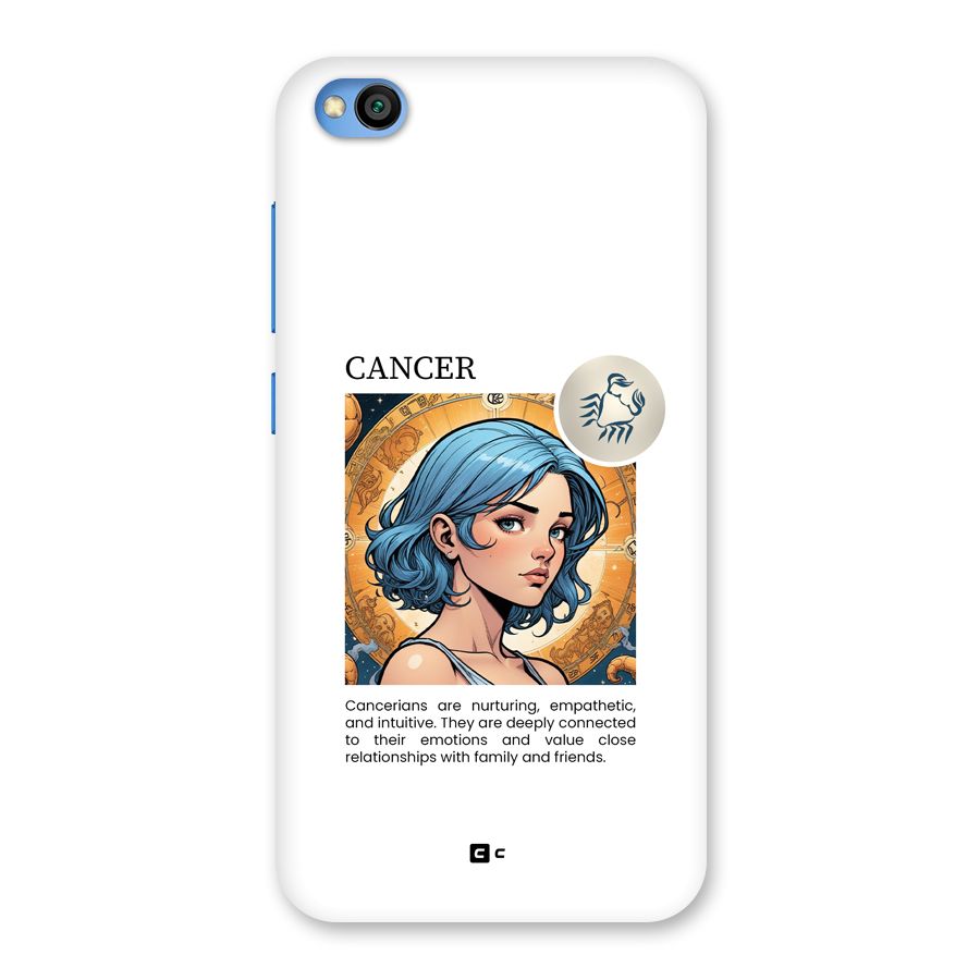 Connected Cancer Back Case for Redmi Go
