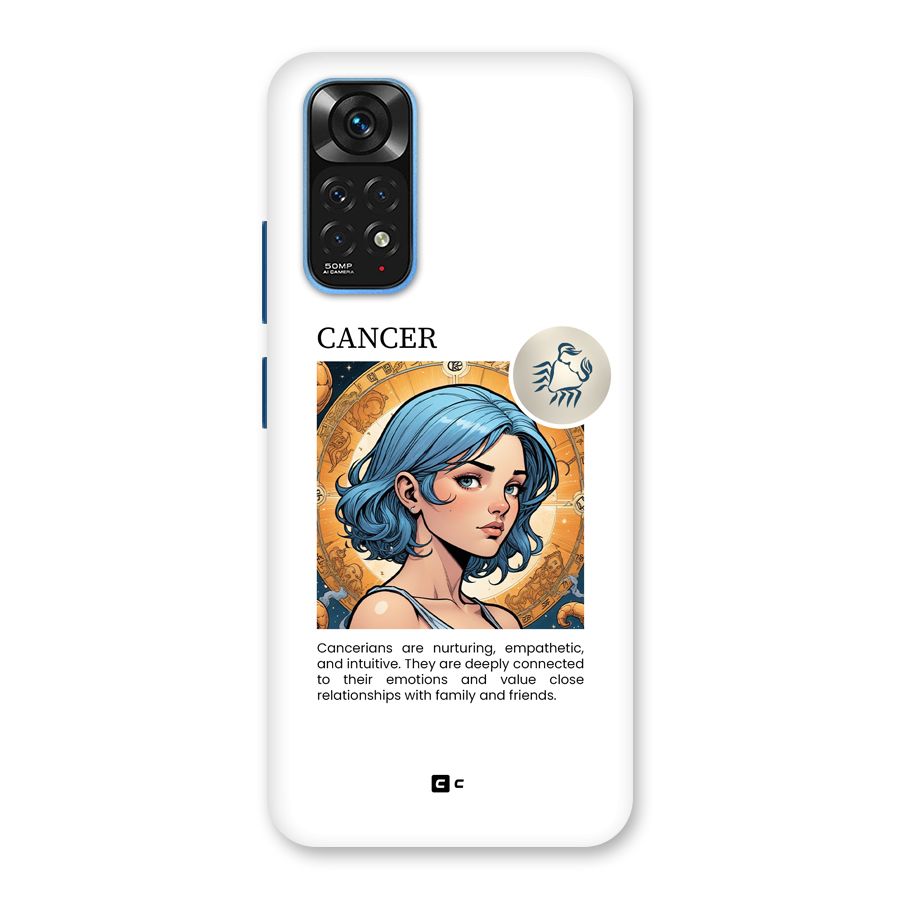 Connected Cancer Back Case for Redmi Note 11