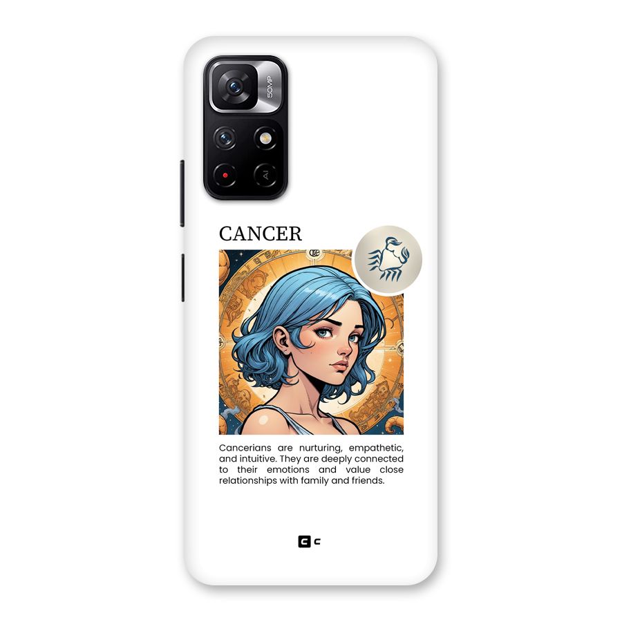 Connected Cancer Back Case for Redmi Note 11T 5G