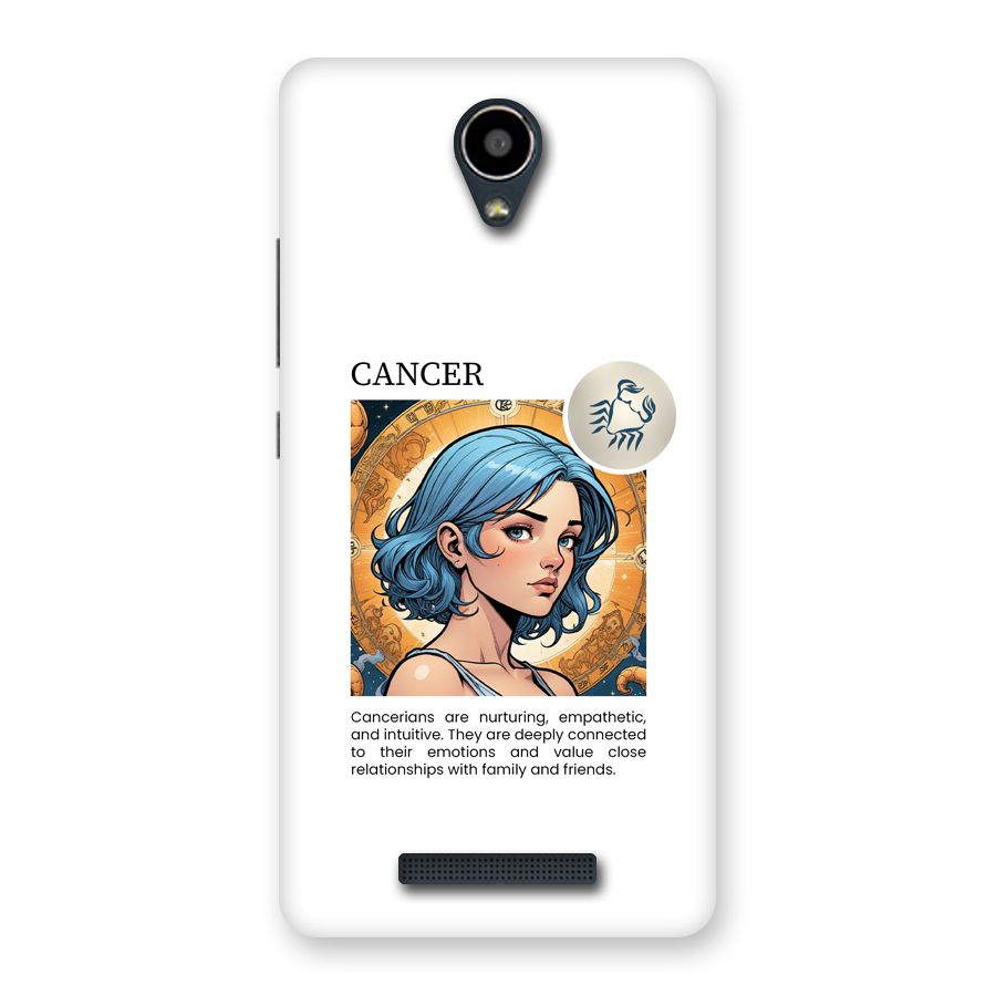 Connected Cancer Back Case for Redmi Note 2