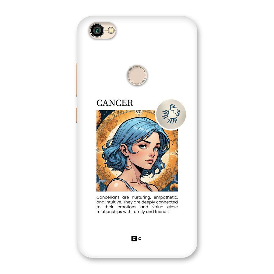 Connected Cancer Back Case for Redmi Y1 2017