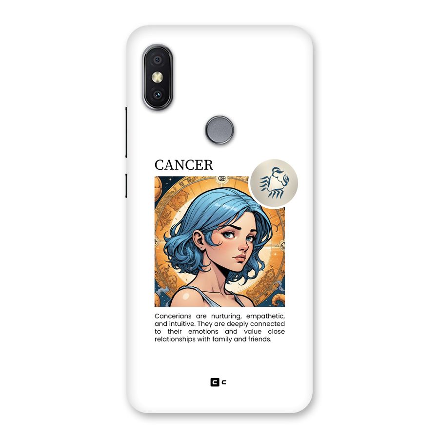Connected Cancer Back Case for Redmi Y2