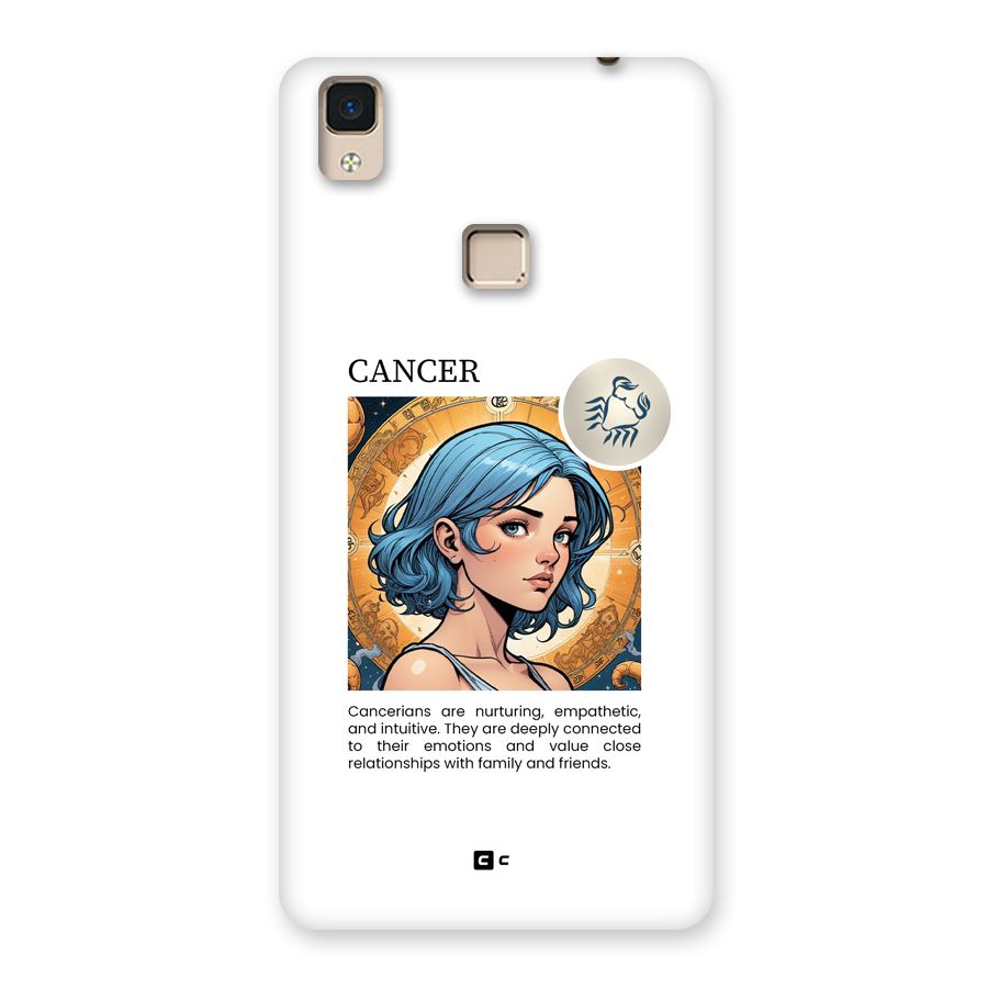 Connected Cancer Back Case for V3 Max