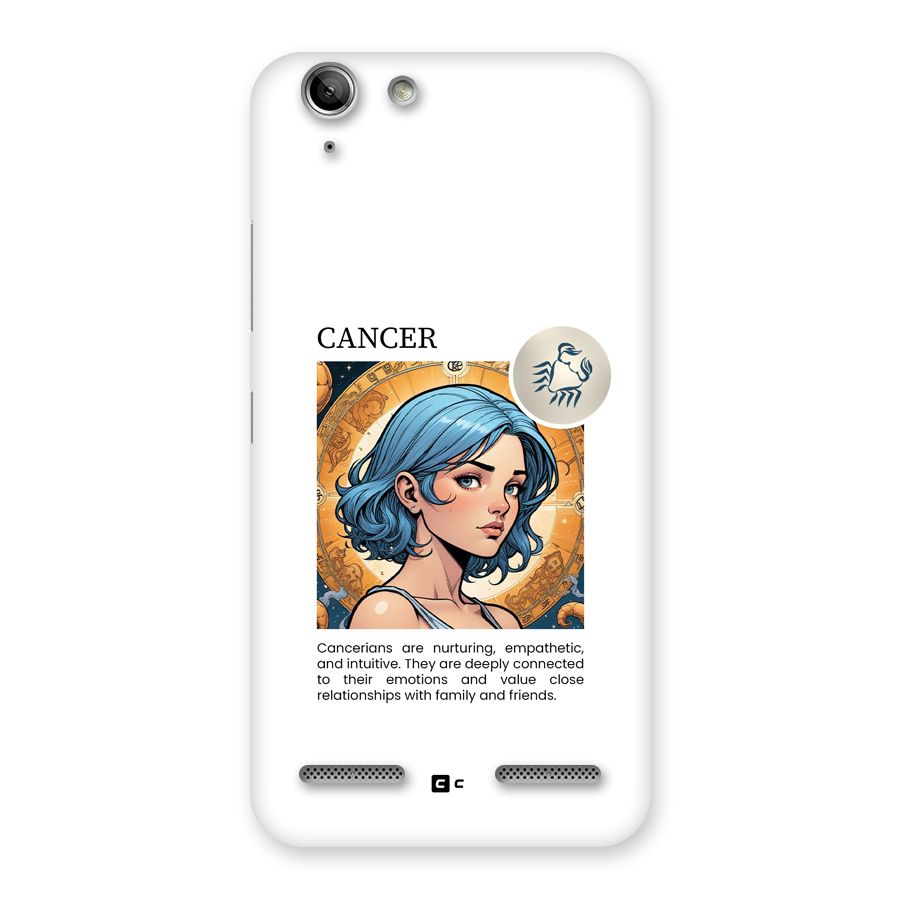 Connected Cancer Back Case for Vibe K5 Plus