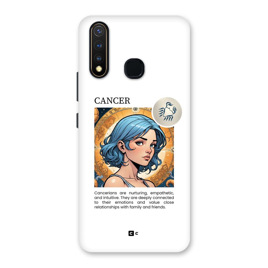 Connected Cancer Back Case for Vivo U20