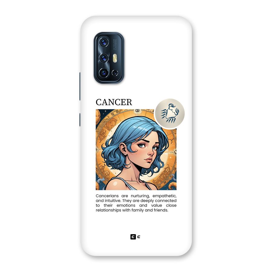Connected Cancer Back Case for Vivo V17