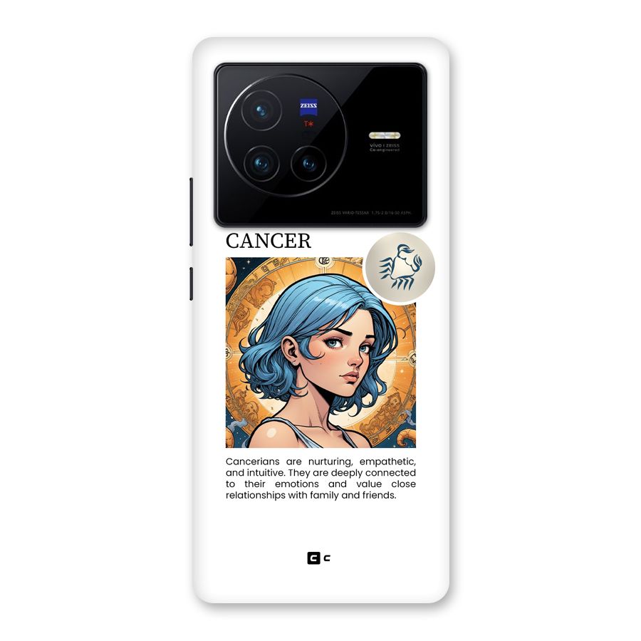 Connected Cancer Back Case for Vivo X80