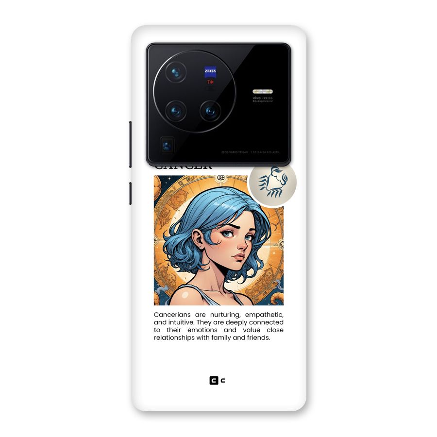 Connected Cancer Back Case for Vivo X80 Pro
