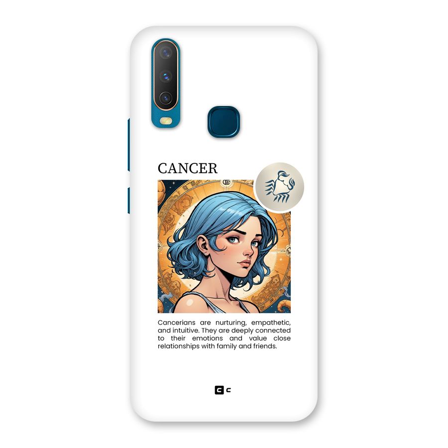 Connected Cancer Back Case for Vivo Y11