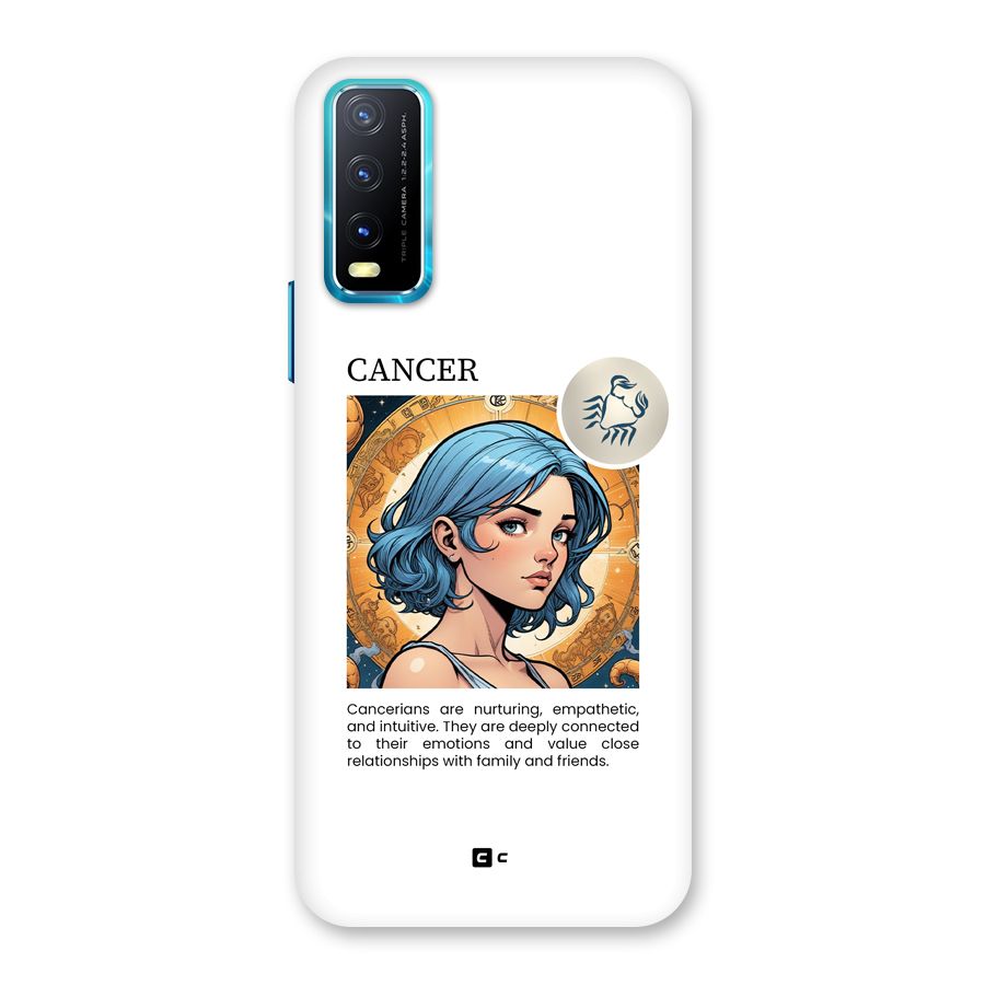 Connected Cancer Back Case for Vivo Y20