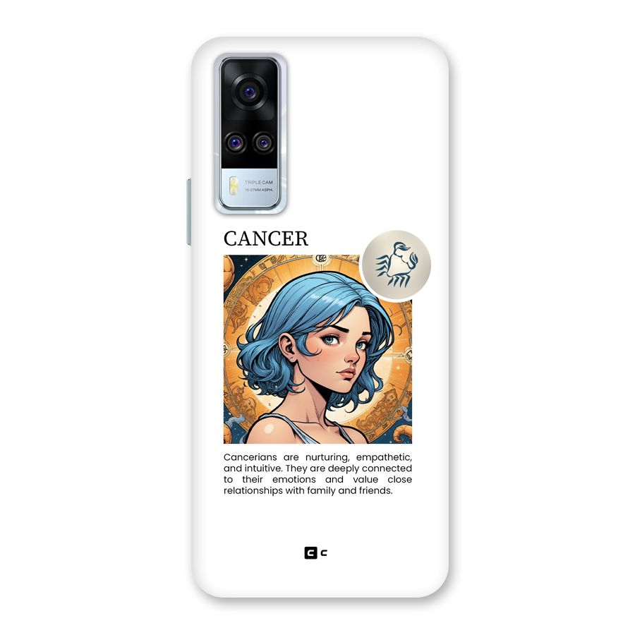 Connected Cancer Back Case for Vivo Y31
