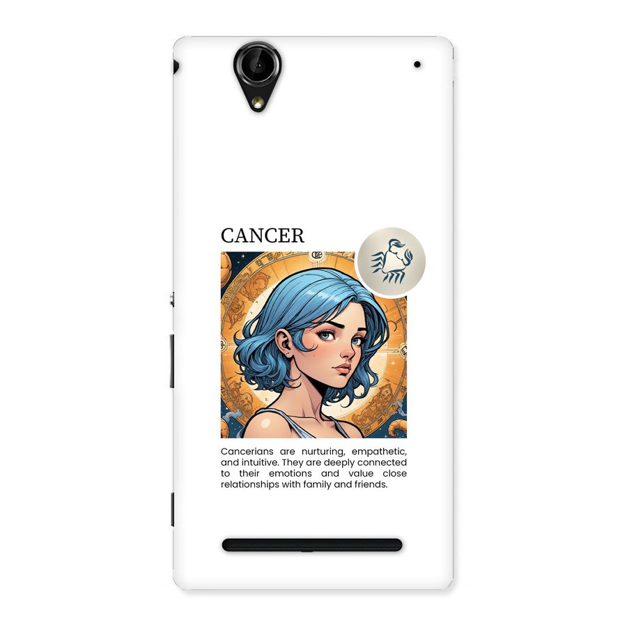 Connected Cancer Back Case for Xperia T2