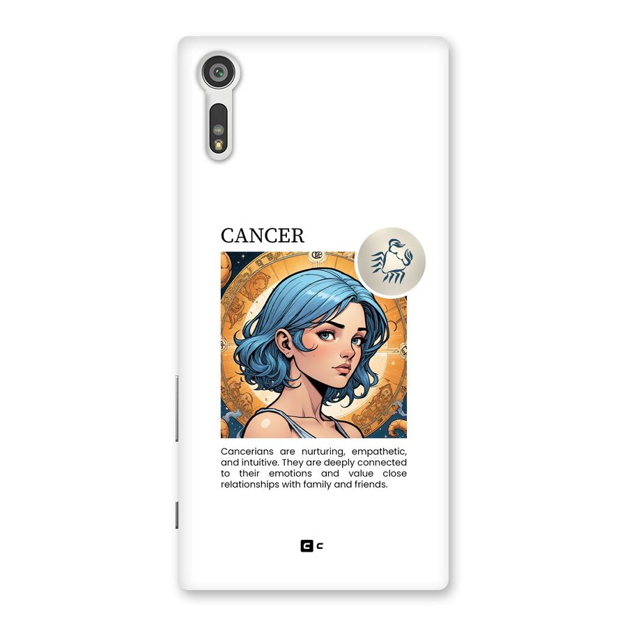 Connected Cancer Back Case for Xperia XZ