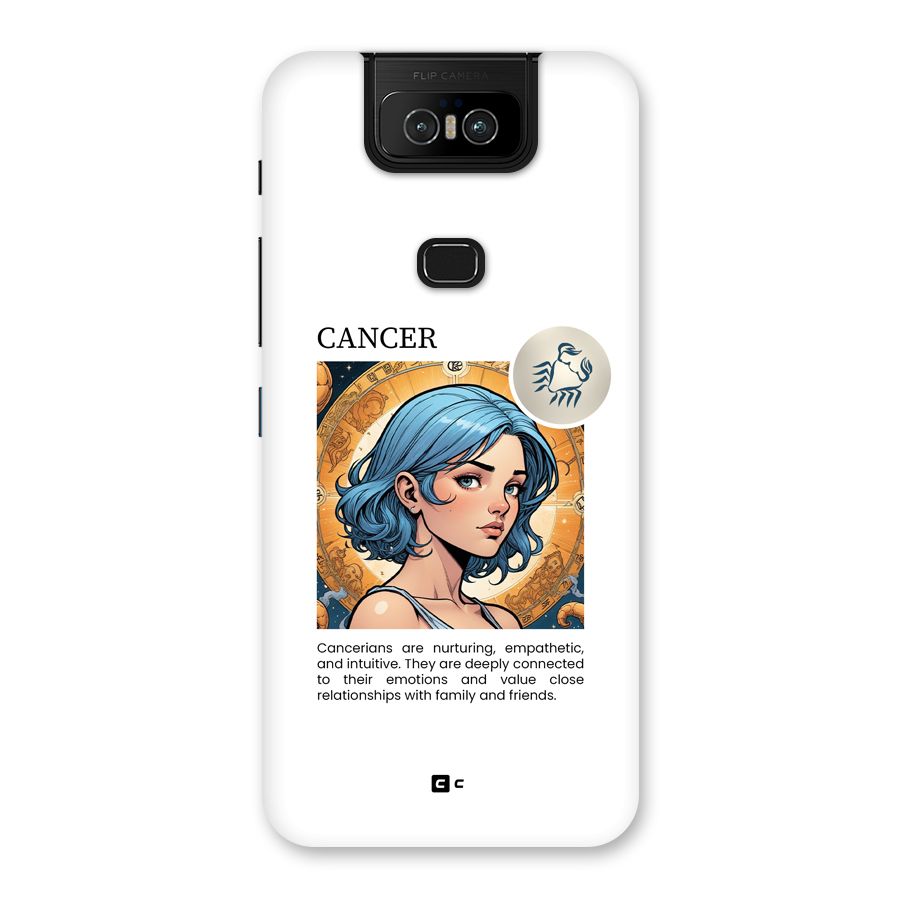 Connected Cancer Back Case for Zenfone 6z