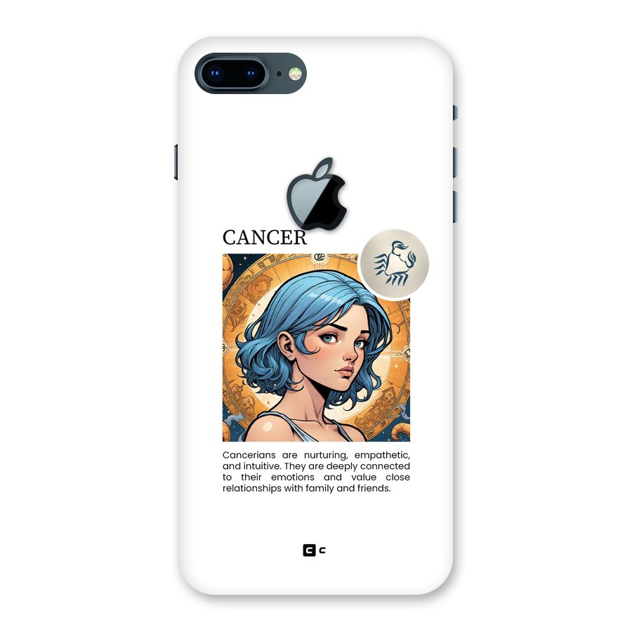 Connected Cancer Back Case for iPhone 7 Plus Apple Cut