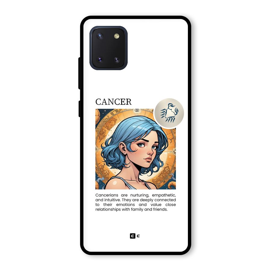 Connected Cancer Glass Back Case for Galaxy Note 10 Lite