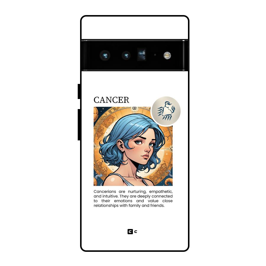 Connected Cancer Glass Back Case for Google Pixel 6 Pro
