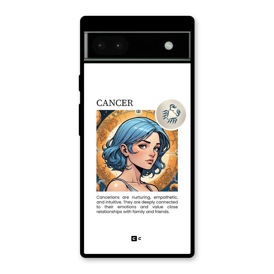 Connected Cancer Glass Back Case for Google Pixel 6a
