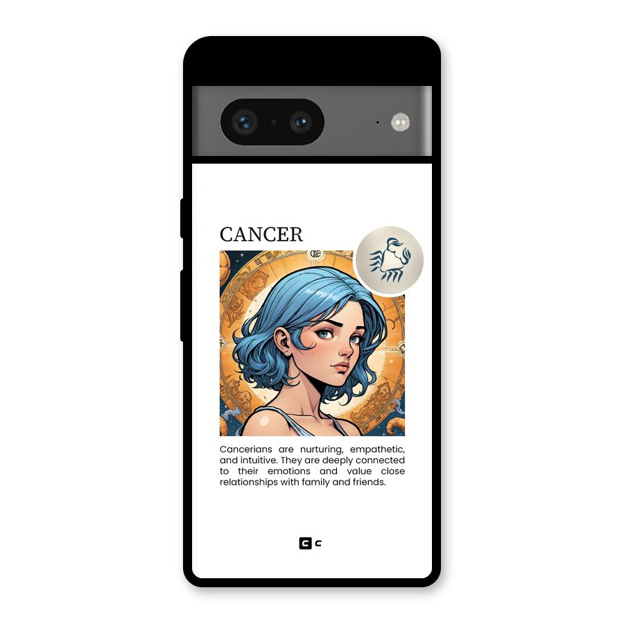 Connected Cancer Glass Back Case for Google Pixel 7