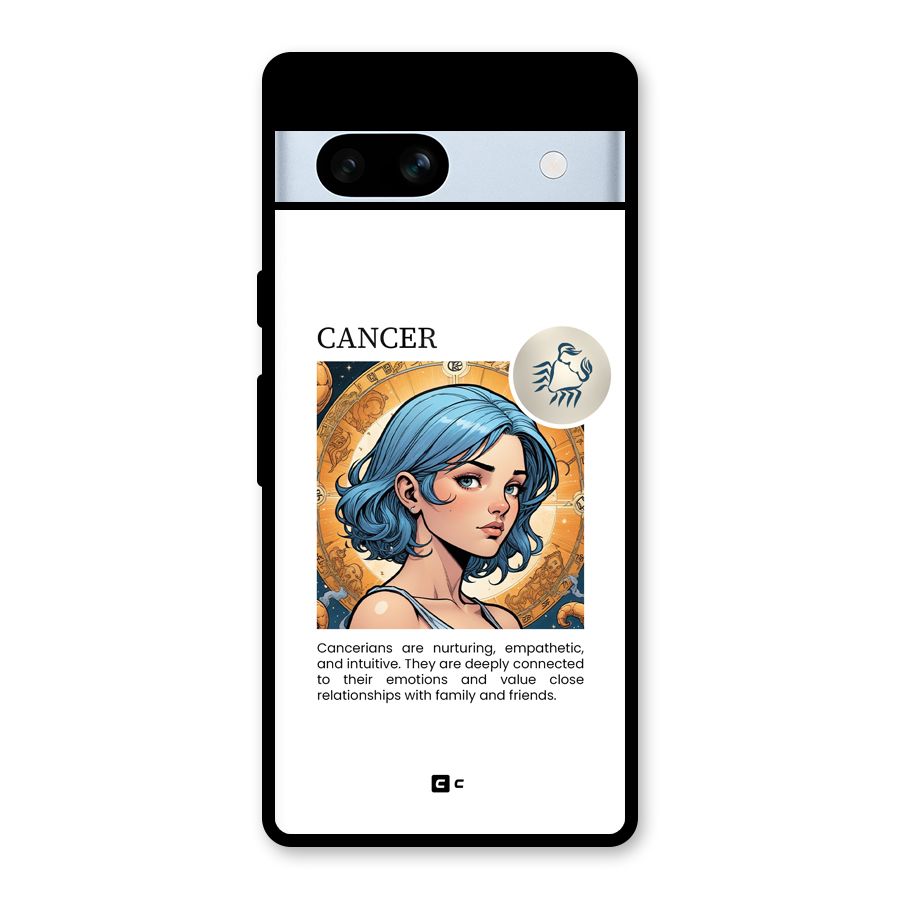 Connected Cancer Glass Back Case for Google Pixel 7a