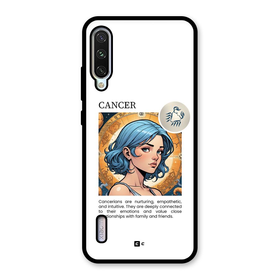 Connected Cancer Glass Back Case for Mi A3