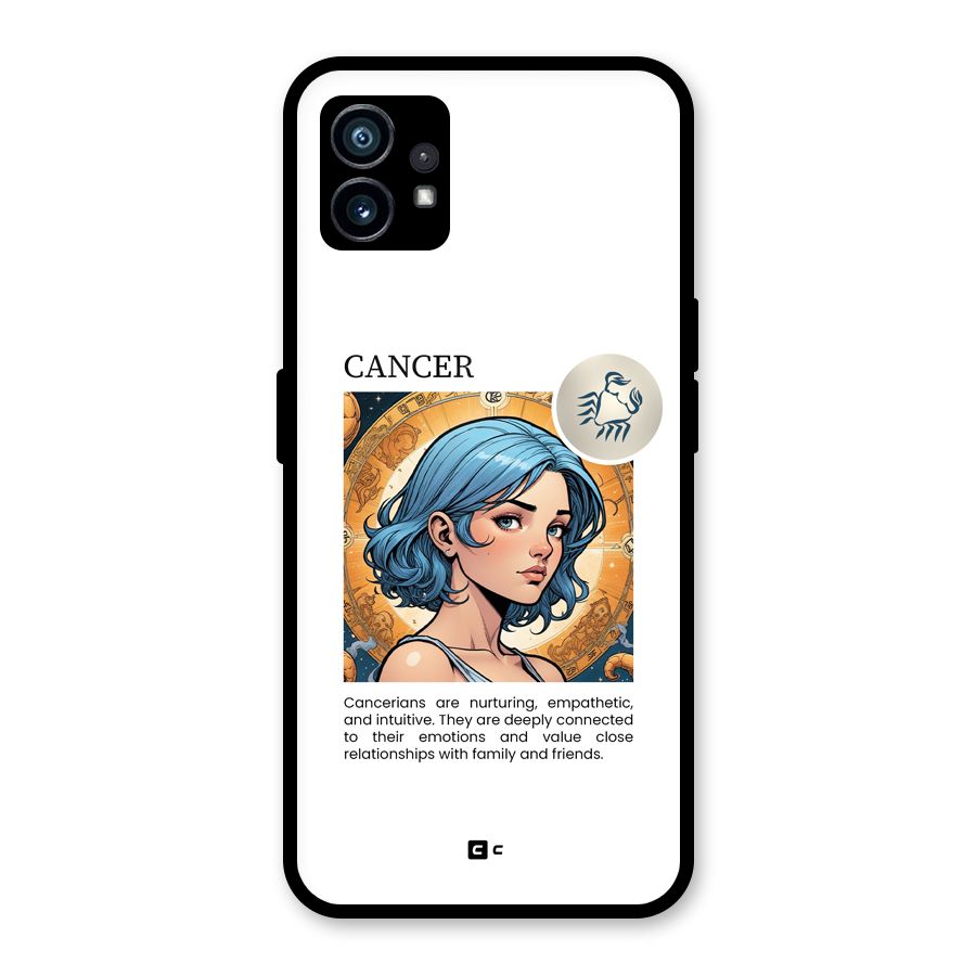 Connected Cancer Glass Back Case for Nothing Phone 1